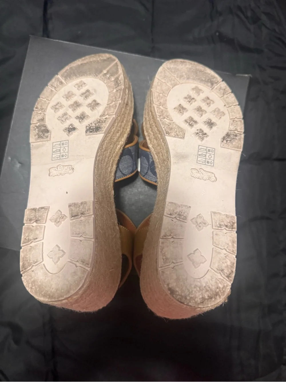 Coach wedge stylish